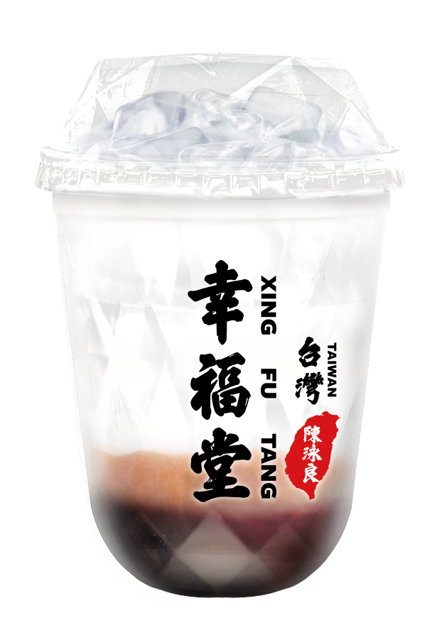 Red Bean Taro Milk 